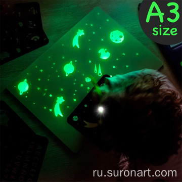 Детская доска для письма Magic Glow In The Dark